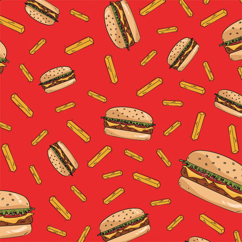 Burgers and Fries G203 Prodigy RGB Wired Gaming Mouse Skin